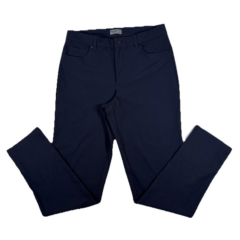 VRST‎ Men's Slim Fit Pants 34x34 Navy Blue Performance Golf/Commuter